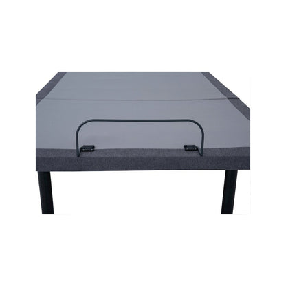 Clara Full Adjustable Bed Base Grey and Black