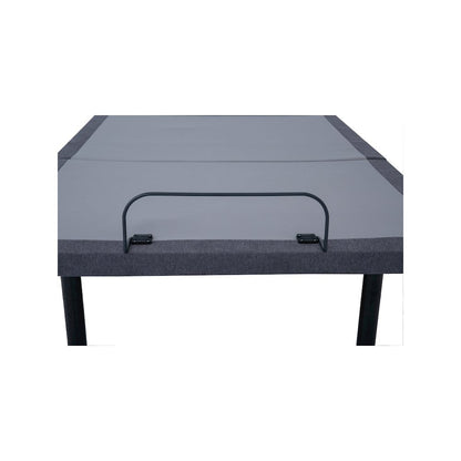 Negan Full Adjustable Bed Base Grey and Black