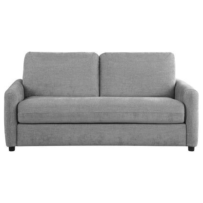 Rylie Upholstered Sofa Sleeper with Queen Mattress Grey