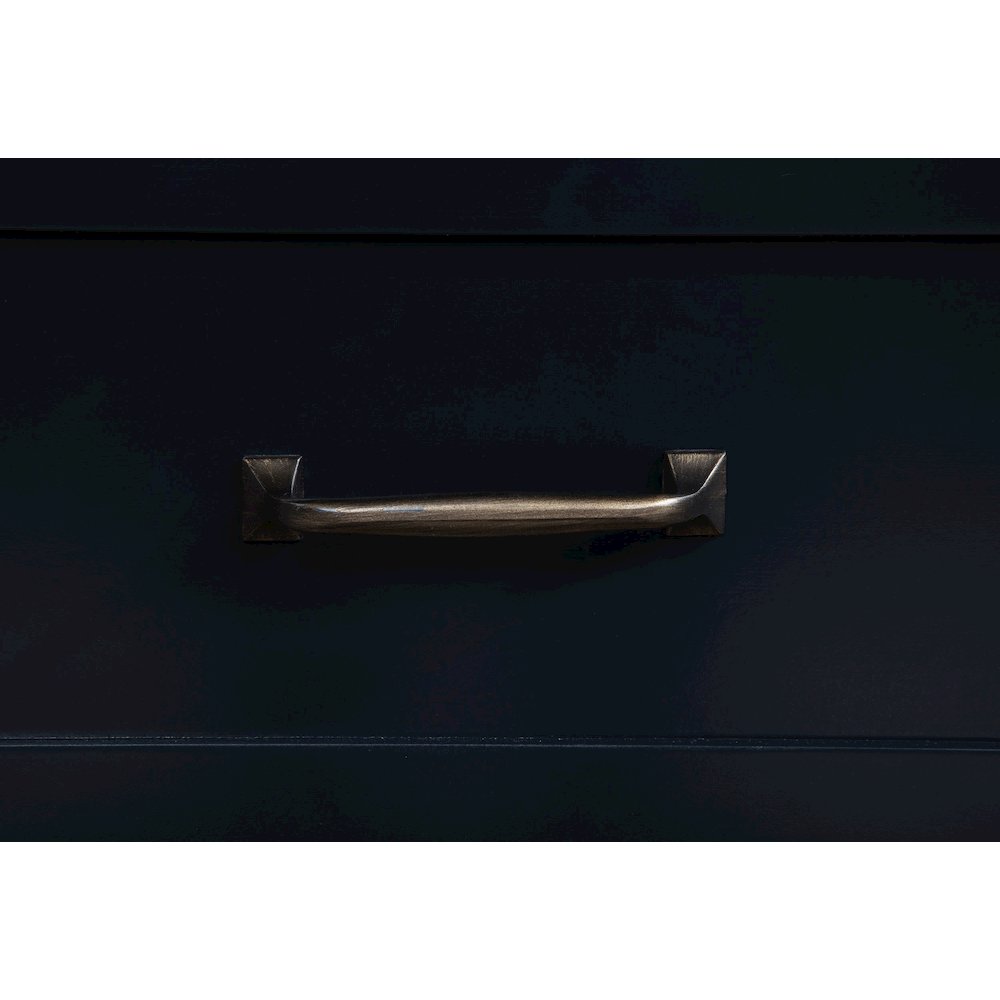 Carlsbad Wood Twin Captains Bed With Trundle Navy Blue