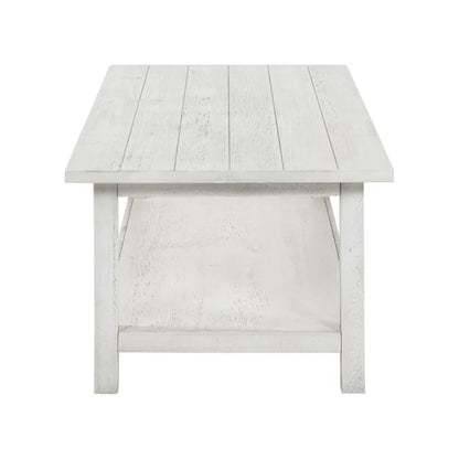 Payne 2-piece Coffee and 1-drawer End Table Set White
