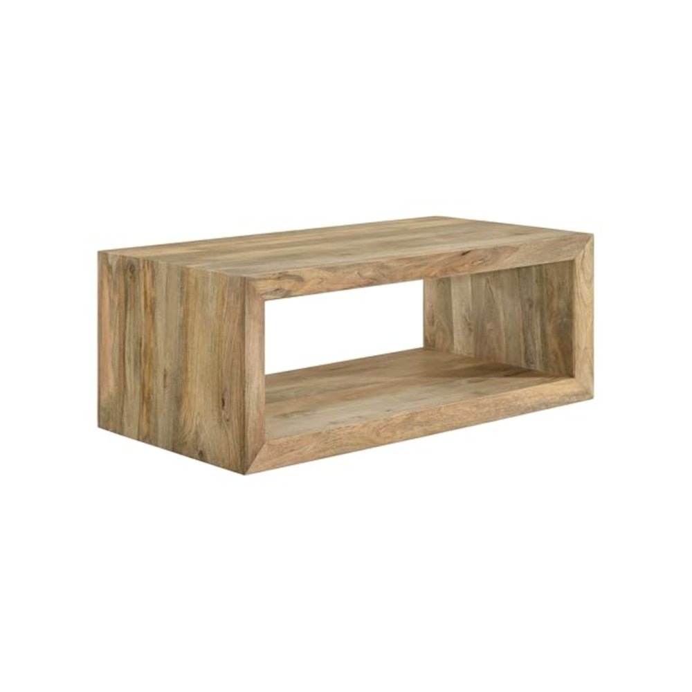 Benton 2-piece Solid Mango Coffee and End Table Set Natural