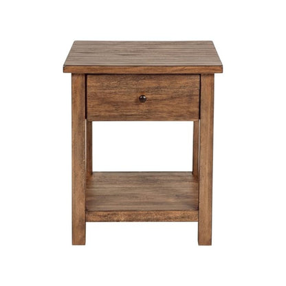 Payne 3-piece Coffee and 1-drawer End Table Set Brown