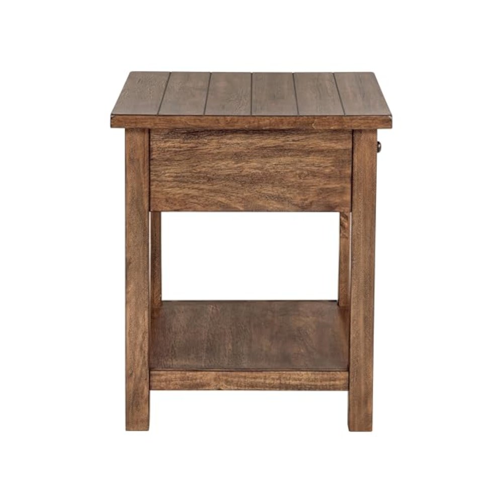 Payne 3-piece Coffee and 1-drawer End Table Set Brown