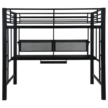 Avalon Full Workstation Loft Bed Black