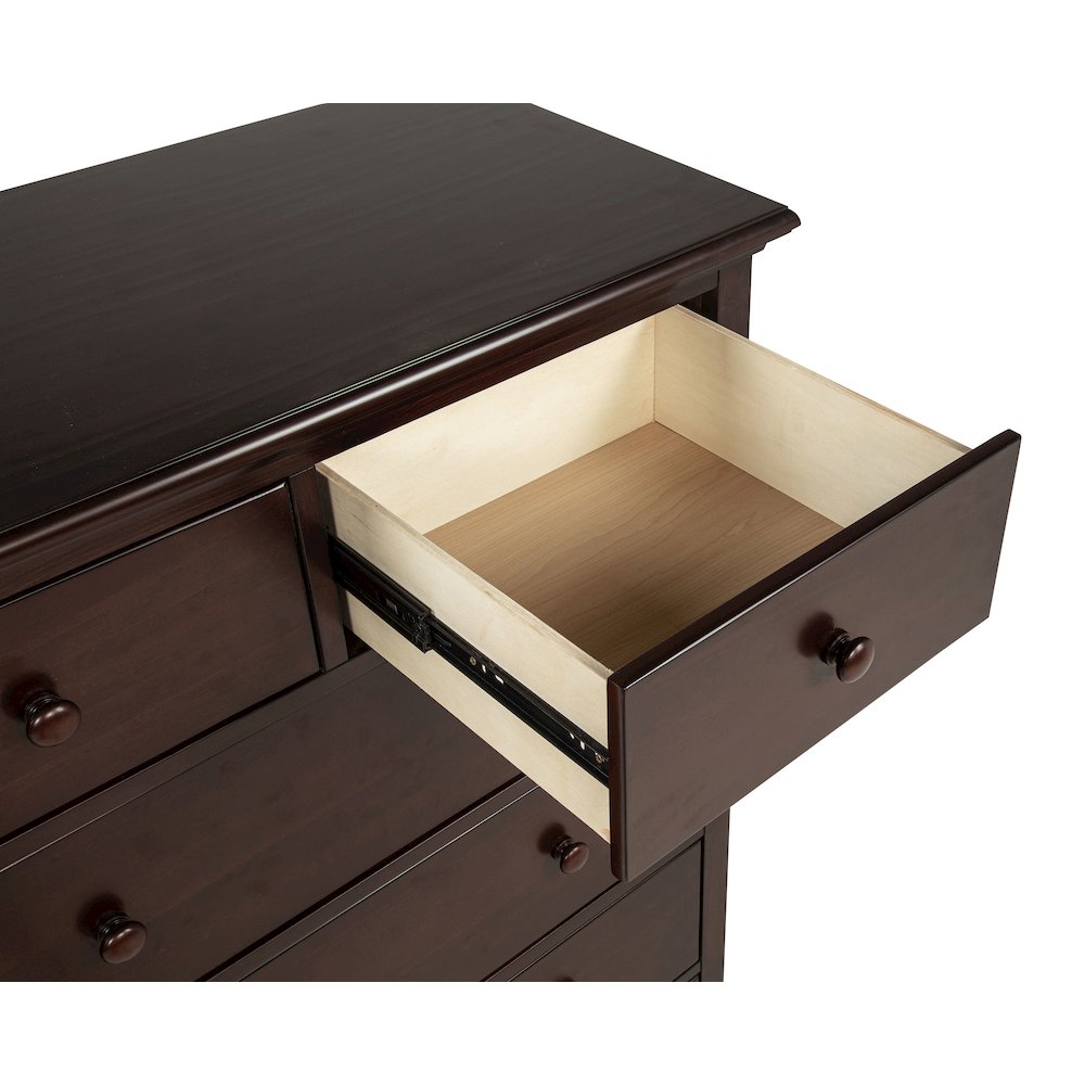 Sumerlin 6-drawer Bedroom Chest of Drawers Cappuccino