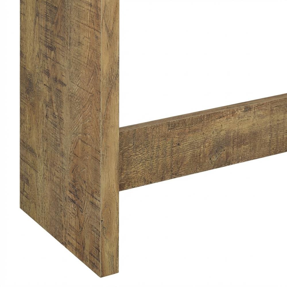 Full Headboard Mango with 49-Inch Bookcase and Plastic Glide Contemporary Design