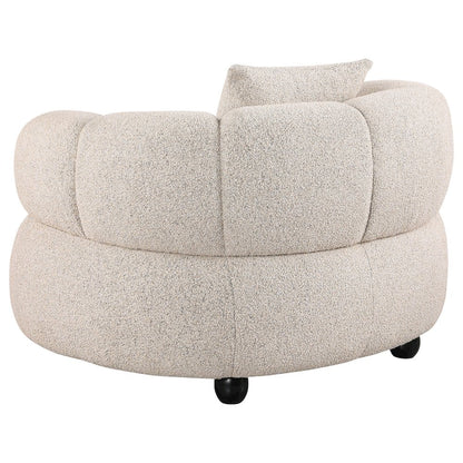 Whitney Contemporary Channel Tufted Boucle Upholstered Sofa Set