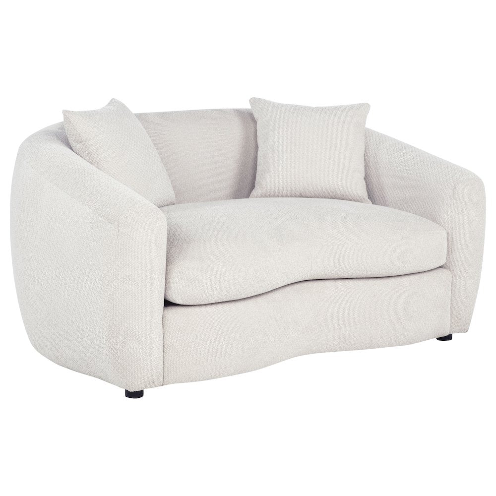 Isabella Fabric Upholstered Loveseat Sand