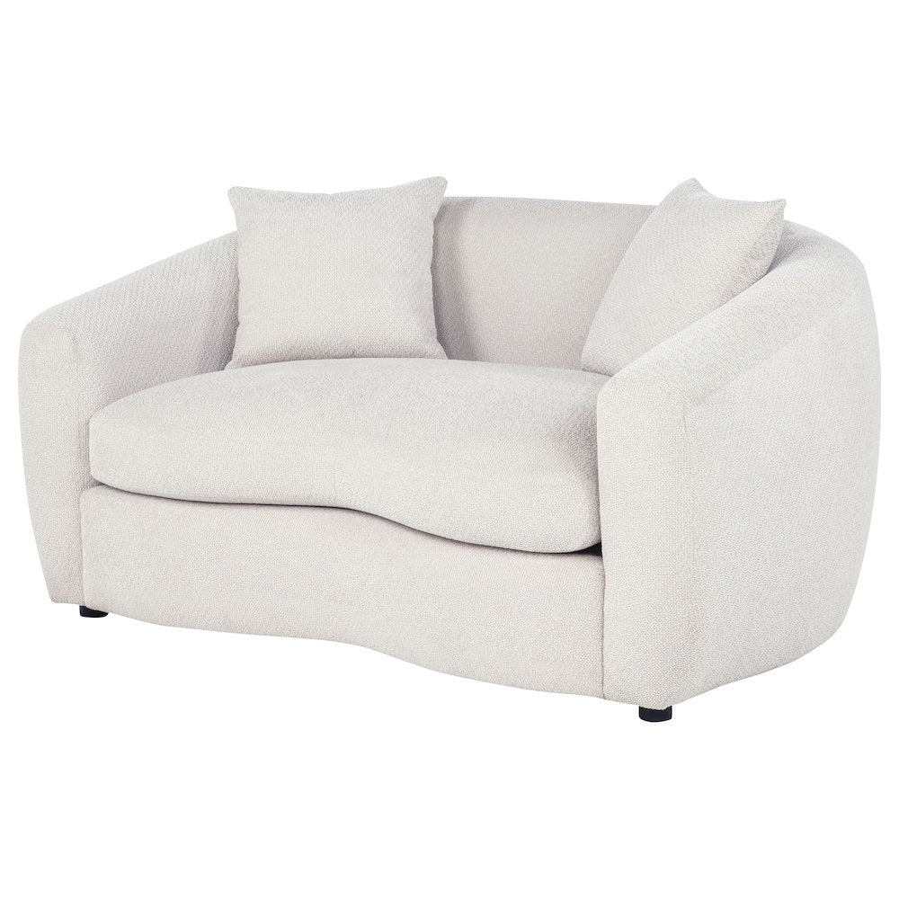 Isabella Fabric Upholstered Loveseat Sand