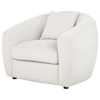 Isabella Fabric Upholstered Accent Chair Sand