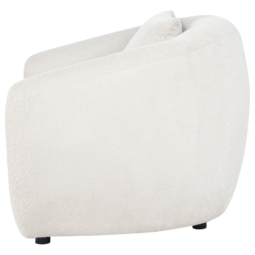Isabella Fabric Upholstered Accent Chair Sand