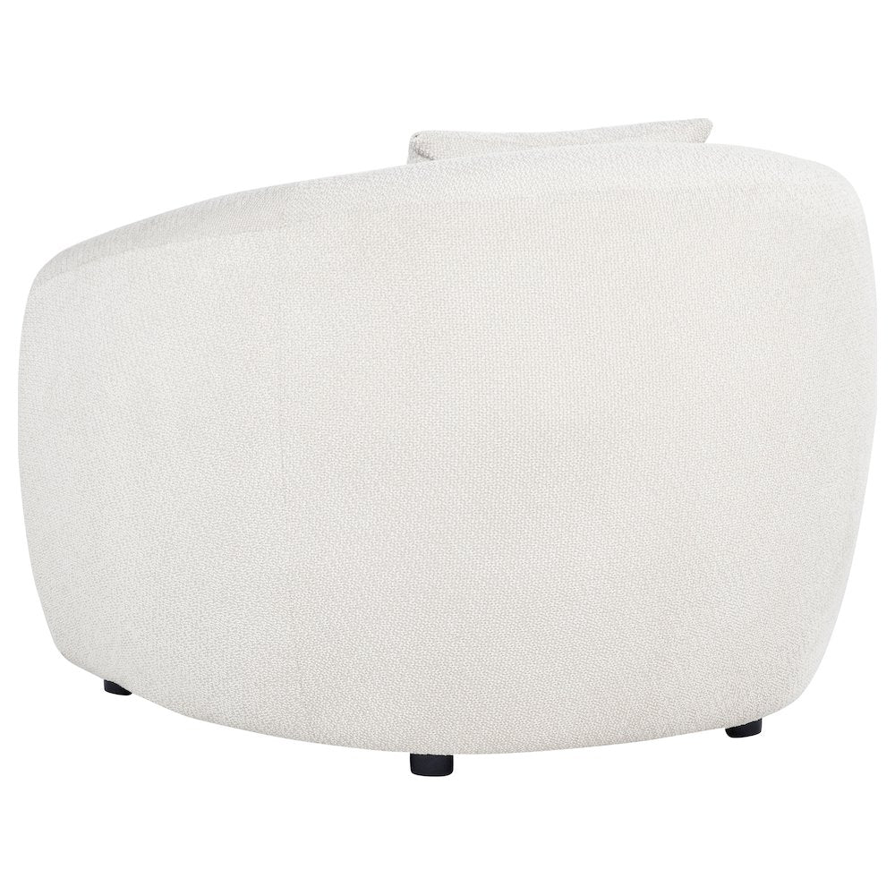 Isabella Fabric Upholstered Accent Chair Sand