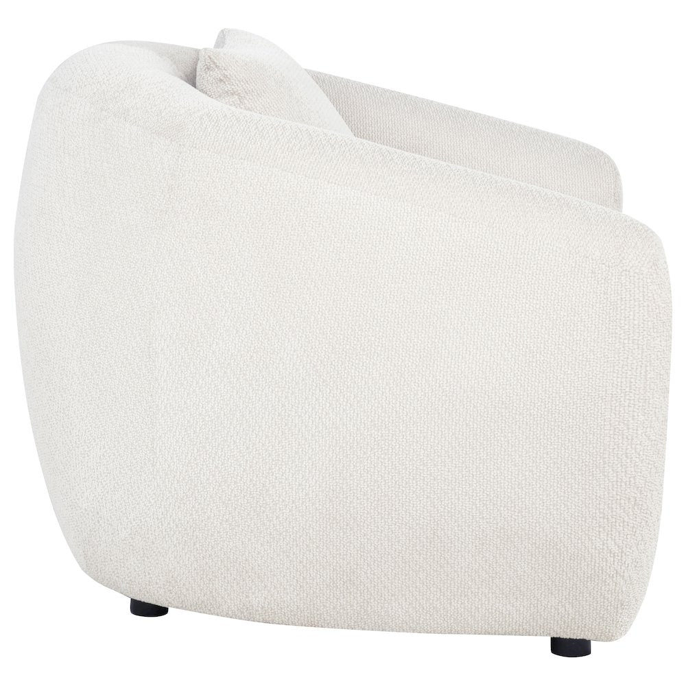 Isabella Fabric Upholstered Accent Chair Sand