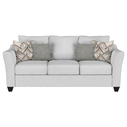 Salizar Upholstered Flared Arm Sofa Sand