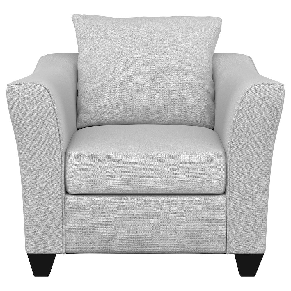 Salizar 3-piece Upholstered Flared Arm Sofa Set Sand