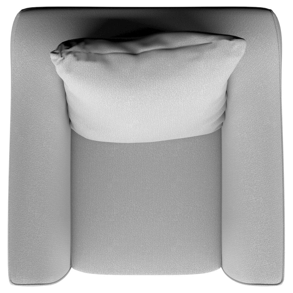 Salizar Upholstered Flared Arm Accent Chair Sand