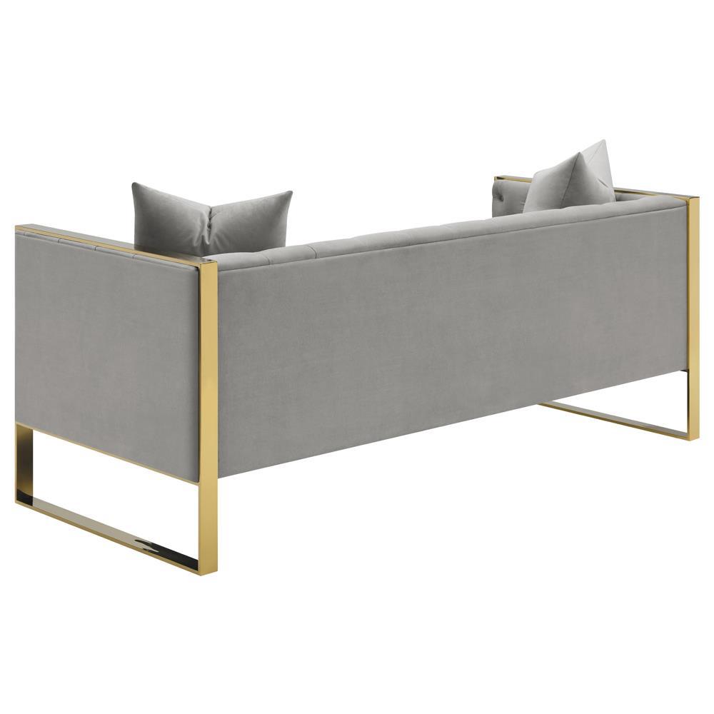 Eastbrook Tufted Back Sofa Grey