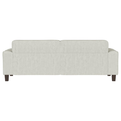 Deerhurst Upholstered Track Arm Tufted Sofa Greige