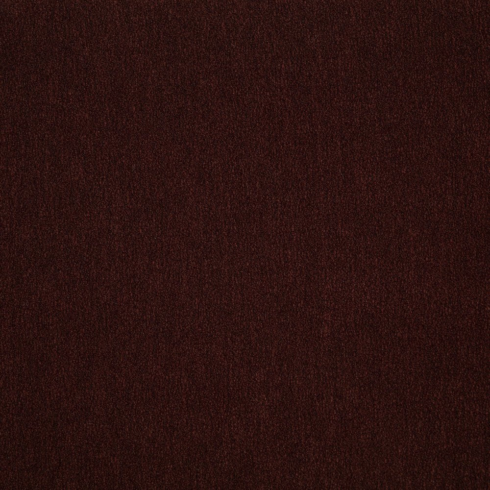 Ruth Fabric Upholstered Track Arm Loveseat Rust Red