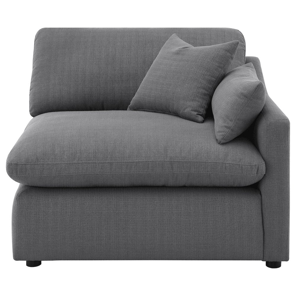 Hobson Upholstered RAF Chair Charcoal