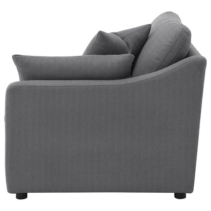 Hobson Upholstered RAF Chair Charcoal