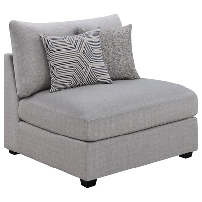 Cambria 5-piece Upholstered Modular Sectional Sofa Grey