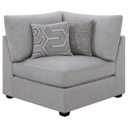 Cambria 6-piece Upholstered Modular Sectional Sofa Grey