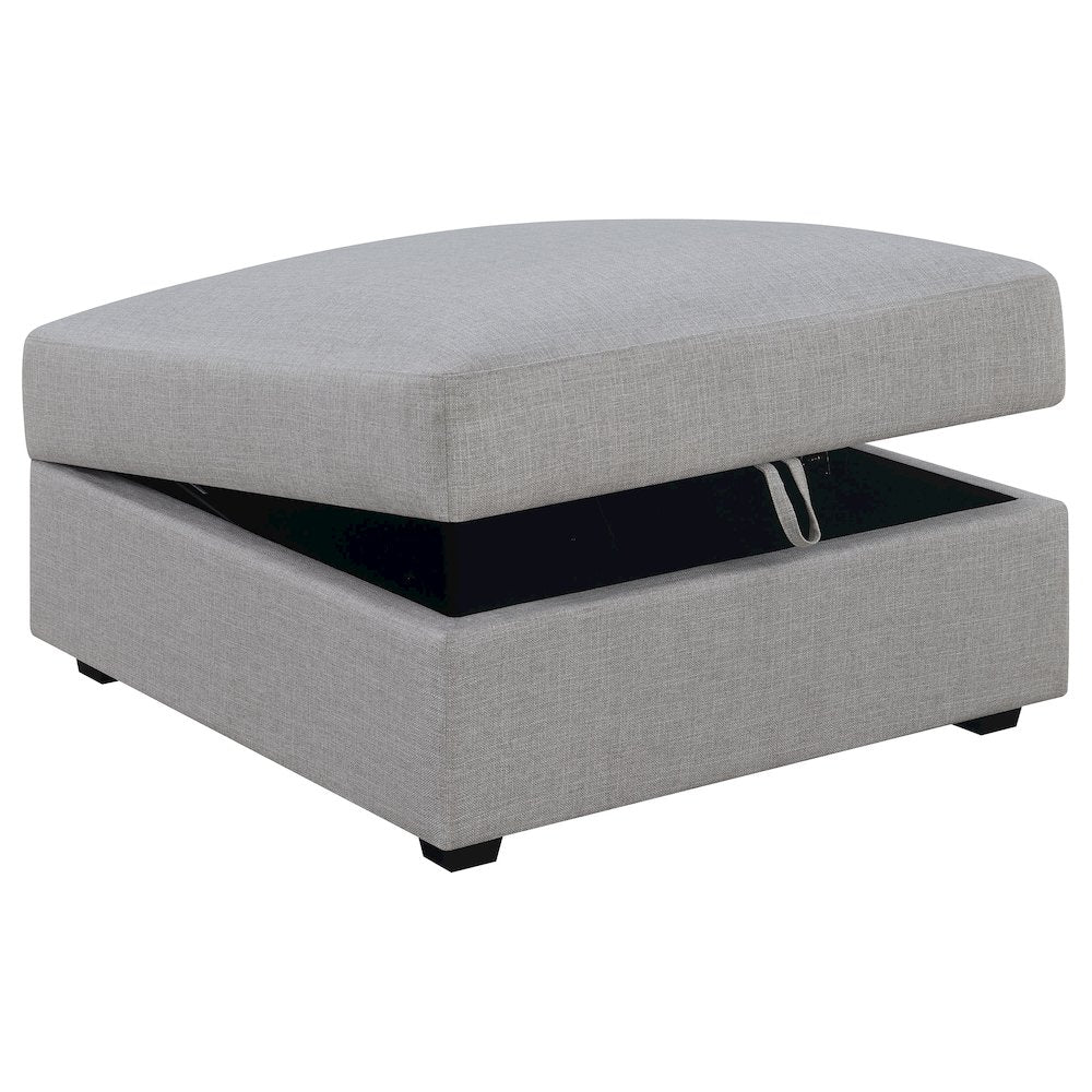 Cambria 6-piece Upholstered Modular Sectional Sofa Grey