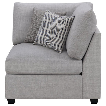 Cambria Upholstered Corner Grey