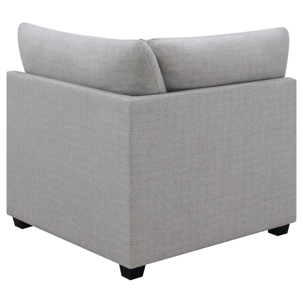 Cambria Upholstered Corner Grey