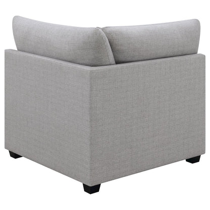 Cambria Upholstered Corner Grey