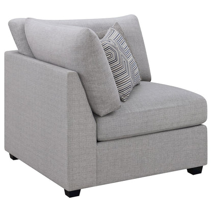 Cambria Upholstered Corner Grey