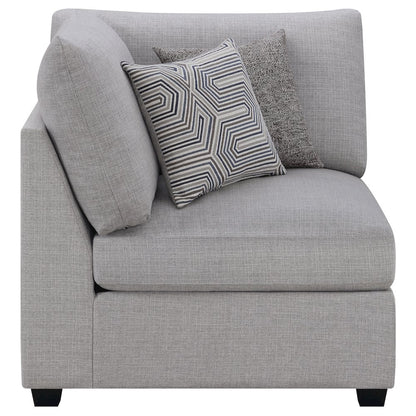 Cambria Upholstered Corner Grey