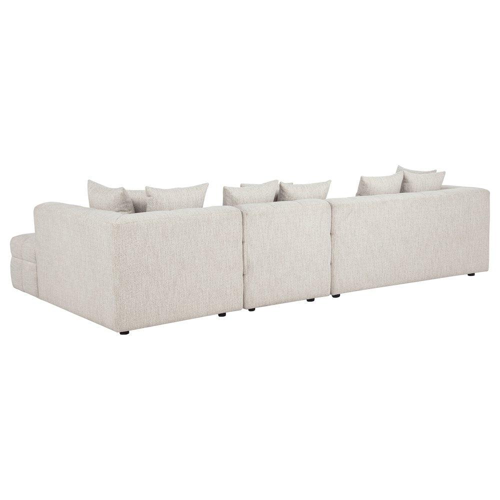 Amara 4-Piece Upholstered Sectional Sofa