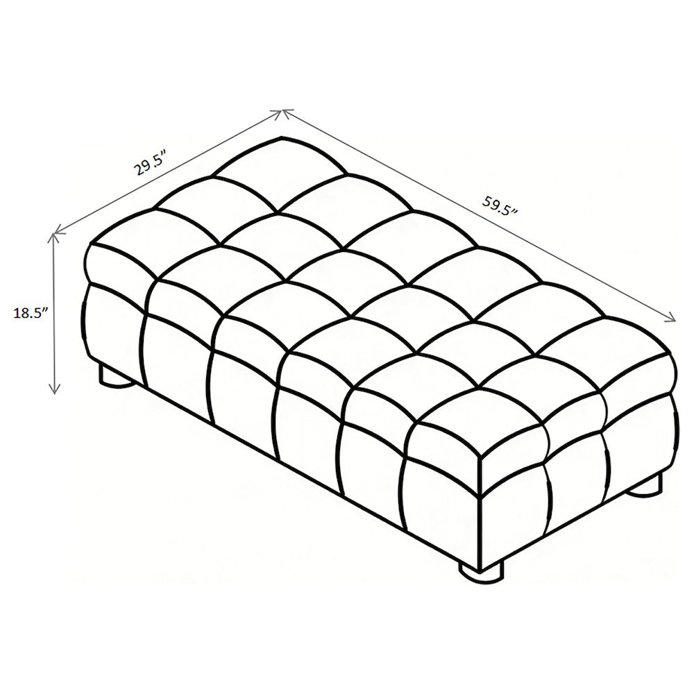 Amara Upholstered Ottoman