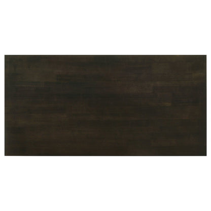 Rachelle 3-piece Rectangular Coffee Table Set Deep Merlot