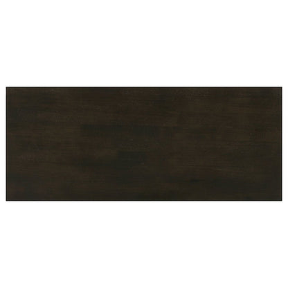 Rachelle 2-shelf Wood Entryway Console Table Deep Merlot