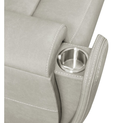 Brickston 3-piece Triple Power Reclining Sofa Set Grey