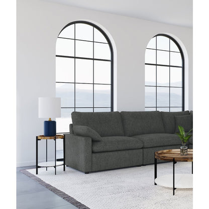 Collins Modular Power Armless Recliner Dark Grey