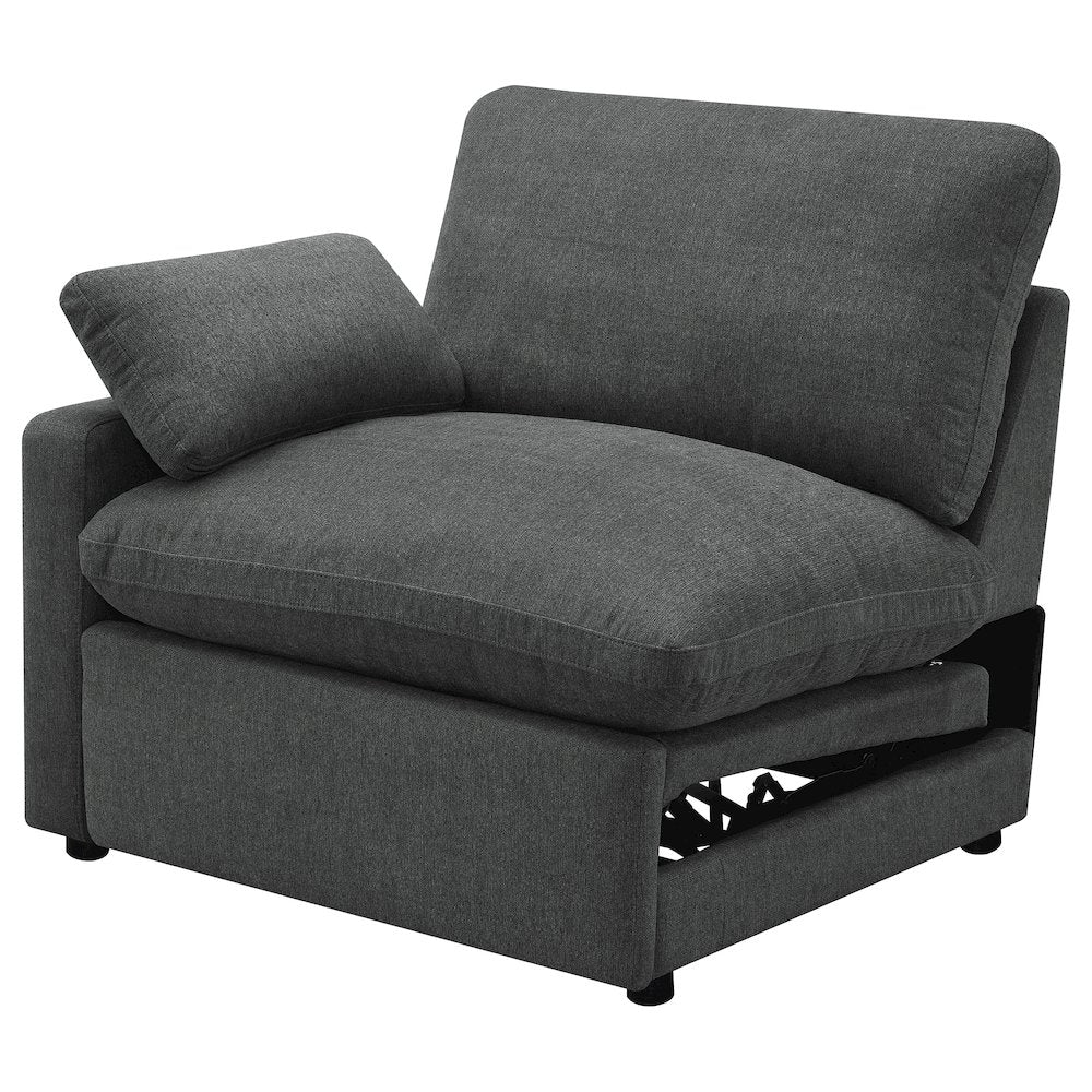 Collins Modular LAF Power Recliner Dark Grey