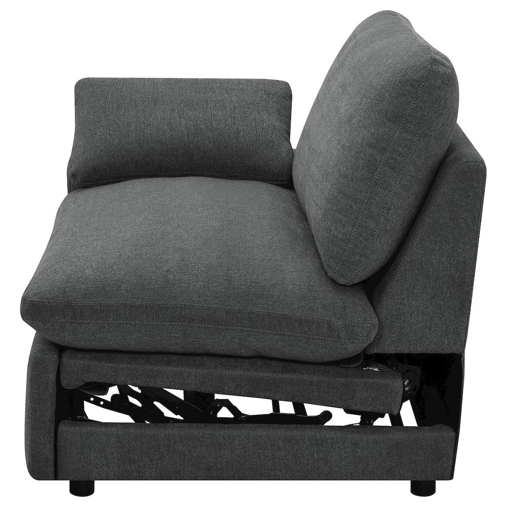 Collins Modular LAF Power Recliner Dark Grey