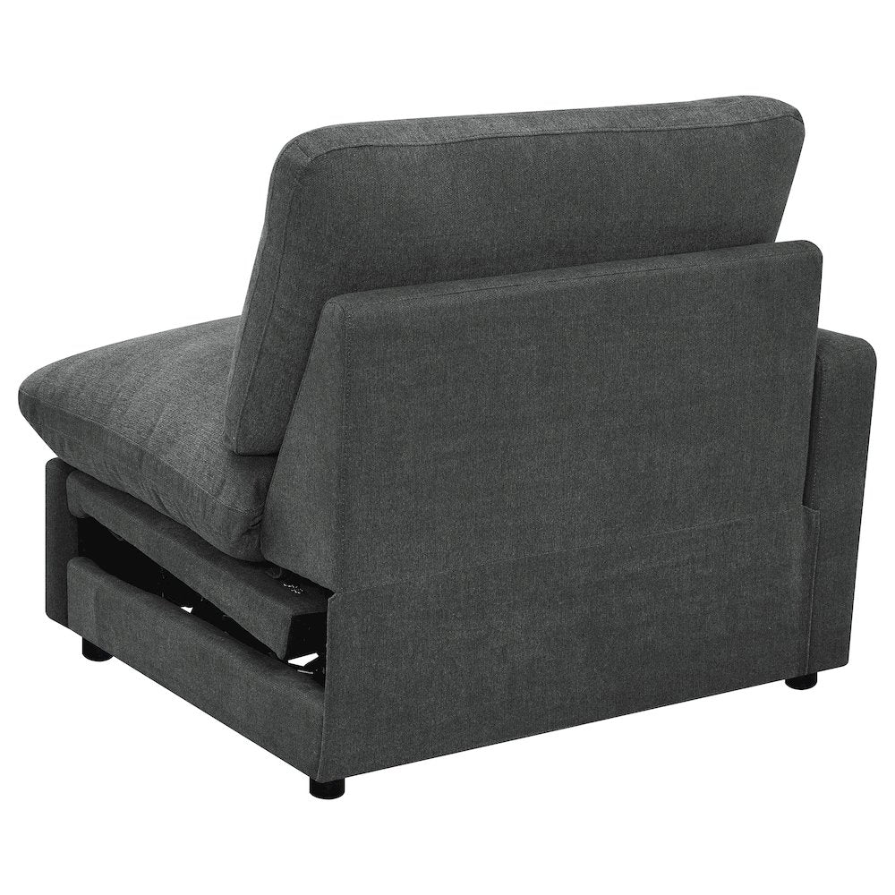 Collins Modular LAF Power Recliner Dark Grey