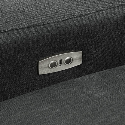 Collins Modular Power Sofa Dark Grey