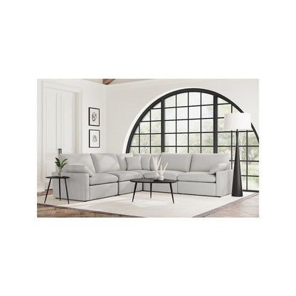 Collins Modular Armless Chair Grey