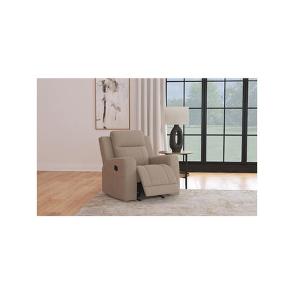 Brentwood Upholstered Recliner Chair Taupe