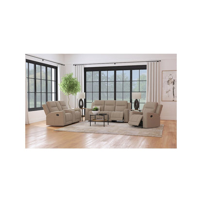 Brentwood Upholstered Recliner Chair Taupe
