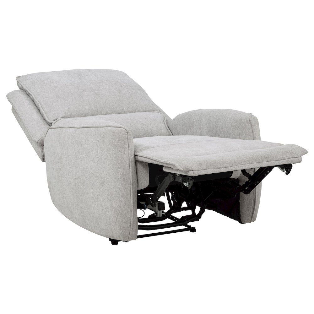 Sylmar 3-piece Chenille Power Reclining Sofa Set Dove Grey