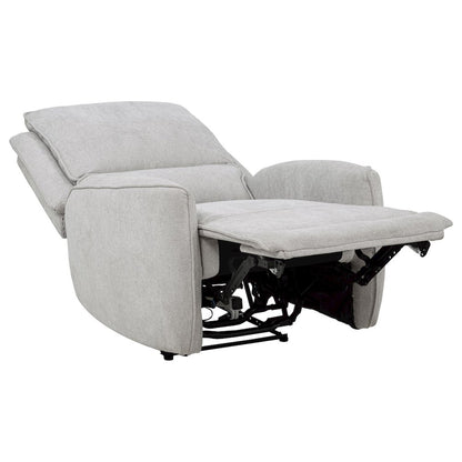 Sylmar 3-piece Chenille Power Reclining Sofa Set Dove Grey