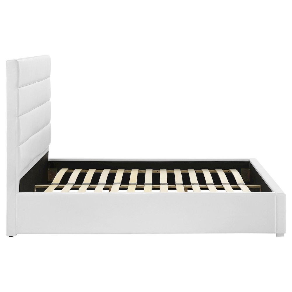 Felicity 53-inch Upholstered Twin Platform Bed White